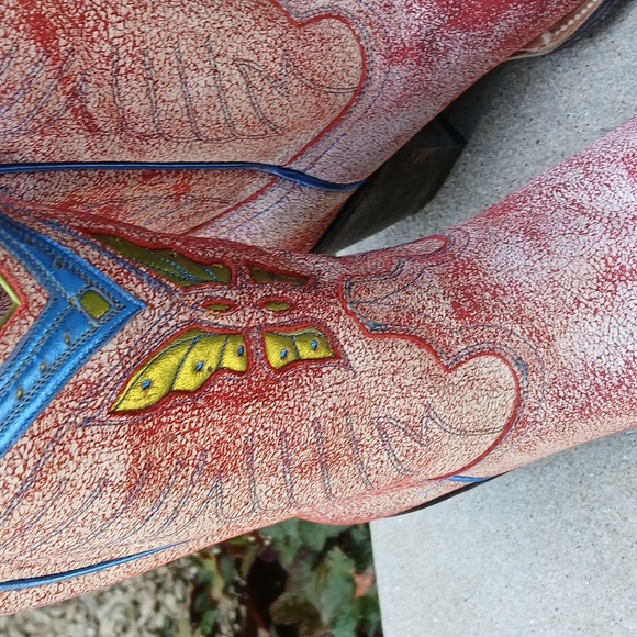 Old Gringo MARIPOSA LOCA - WOMEN'S Boot Sz 9 EUC - Picture 2 of 16